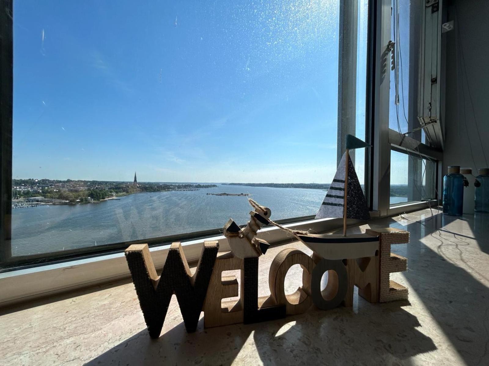 „Bellevue“ Lägenhet Schleswig Exteriör bild